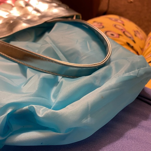 Target Mermaid Scale Style Tote Bag With Pastel Colors Blue-Pink-Yellow Used - Picture 8 of 9